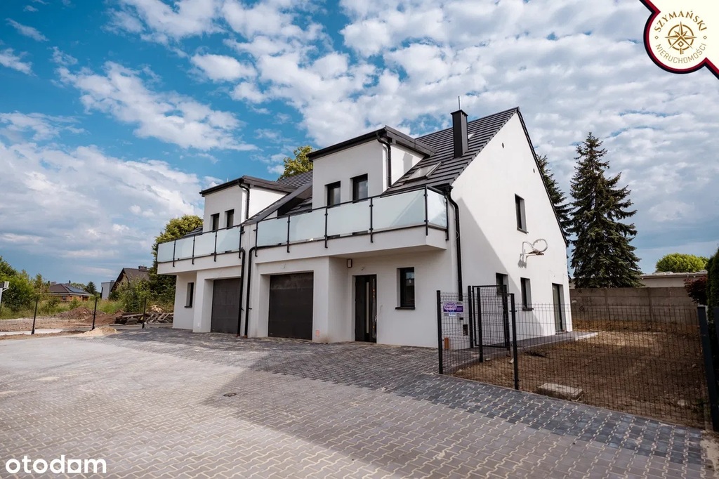 Nowoczesny bliźniak 146m² z garażem – Ruda Śląska